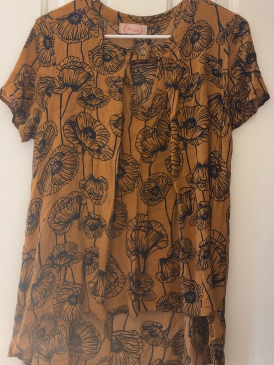 Blush Tops - Blush Floral Top